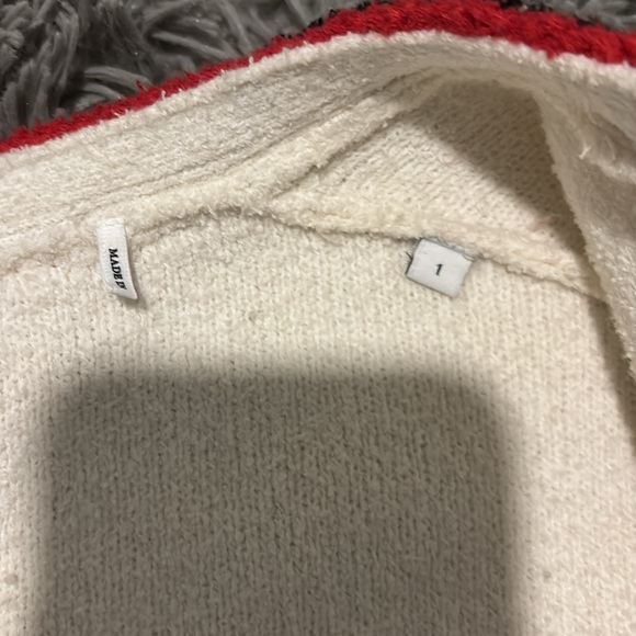 SANDRO Luce Chunky Open Front Cardigan Knit Jacket - Picture 5 of 6